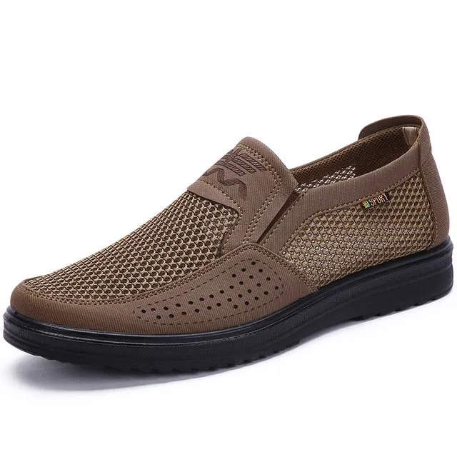 Lightweight Durable materials Summer 48 Big Breathable Casual Mesh Men Non-slip Shoes Shoes for Men Men Merkmak 2020 New Black Friday sale Sneakers Comfortable Size