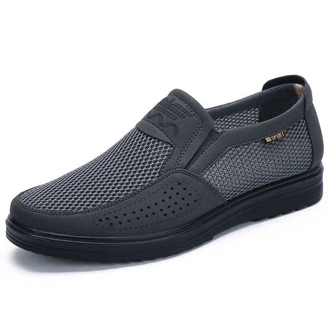 Lightweight Durable materials Summer 48 Big Breathable Casual Mesh Men Non-slip Shoes Shoes for Men Men Merkmak 2020 New Black Friday sale Sneakers Comfortable Size