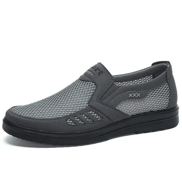 Lightweight Durable materials Summer 48 Big Breathable Casual Mesh Men Non-slip Shoes Shoes for Men Men Merkmak 2020 New Black Friday sale Sneakers Comfortable Size