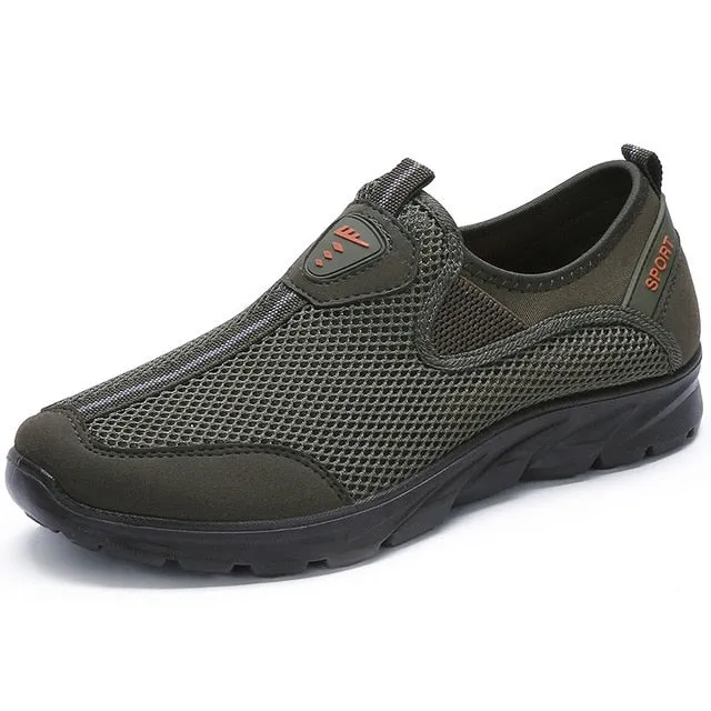 Lightweight Durable materials Summer 48 Big Breathable Casual Mesh Men Non-slip Shoes Shoes for Men Men Merkmak 2020 New Black Friday sale Sneakers Comfortable Size