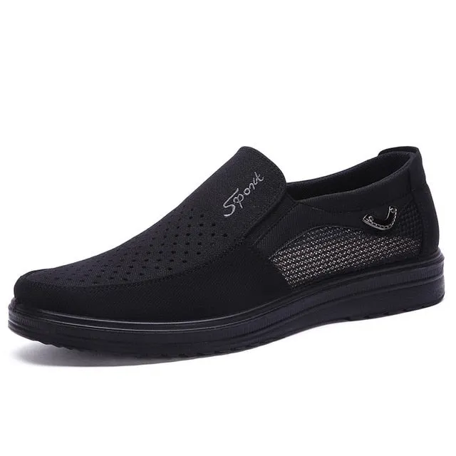 Lightweight Durable materials Summer 48 Big Breathable Casual Mesh Men Non-slip Shoes Shoes for Men Men Merkmak 2020 New Black Friday sale Sneakers Comfortable Size