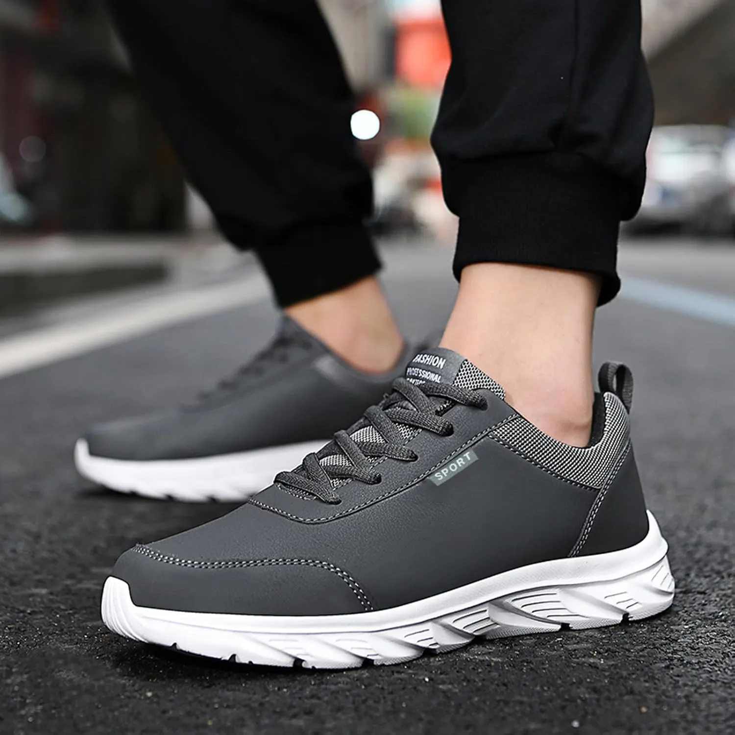 Lightweight Hiking Shoes for Men Comfortable Lightweight Casual Walking Shoe Non Slip Work Sport Shoes for Men