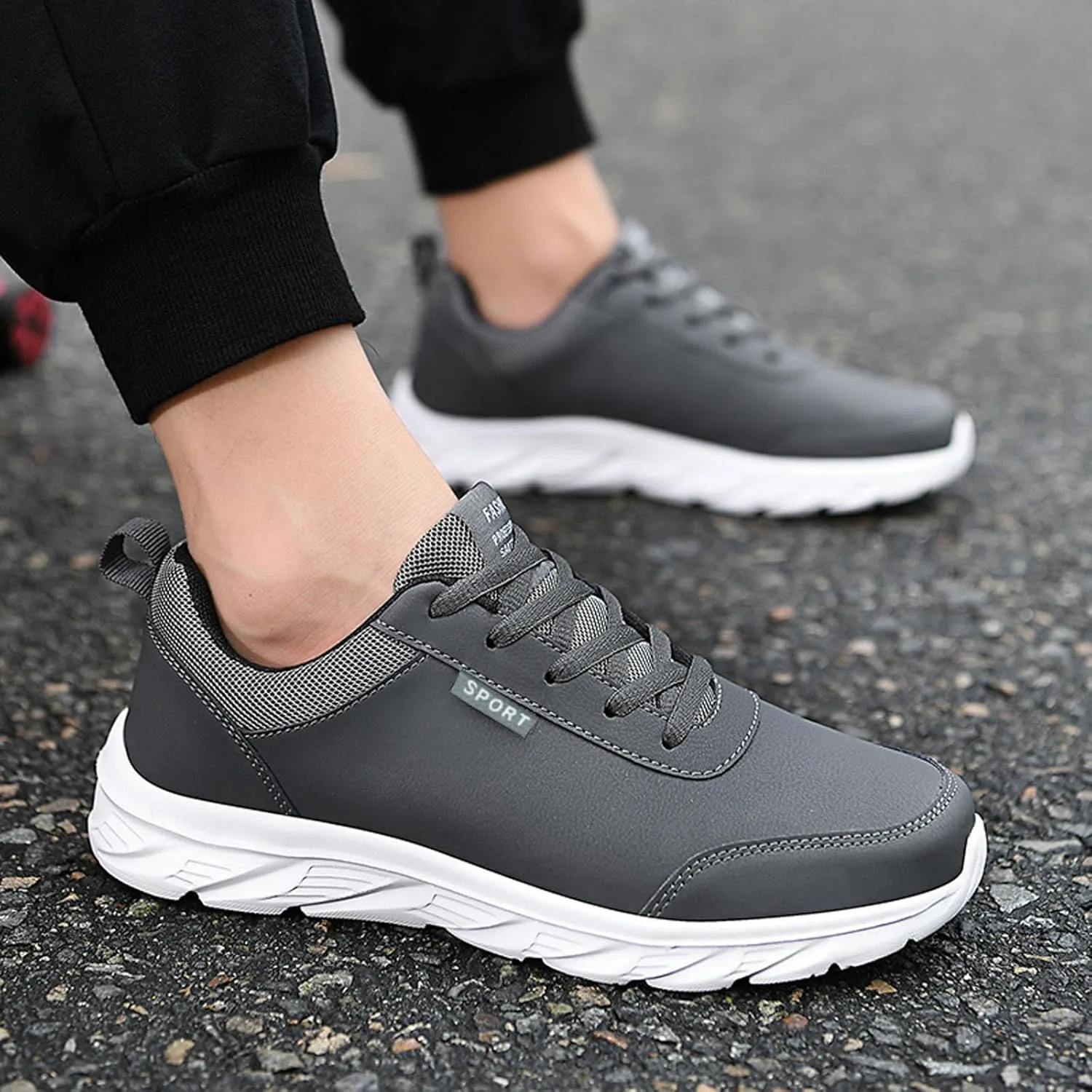 Lightweight Hiking Shoes for Men Comfortable Lightweight Casual Walking Shoe Non Slip Work Sport Shoes for Men