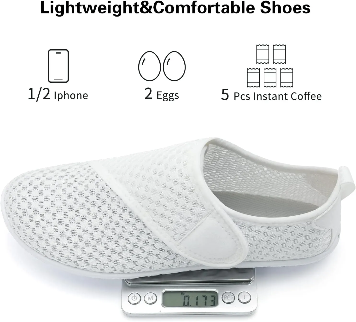 Lisdwde Women Men Water Shoes Quick Dry Breathable Aqua Sock Shoe for Summer Pool Swimming Beach Diving Walking