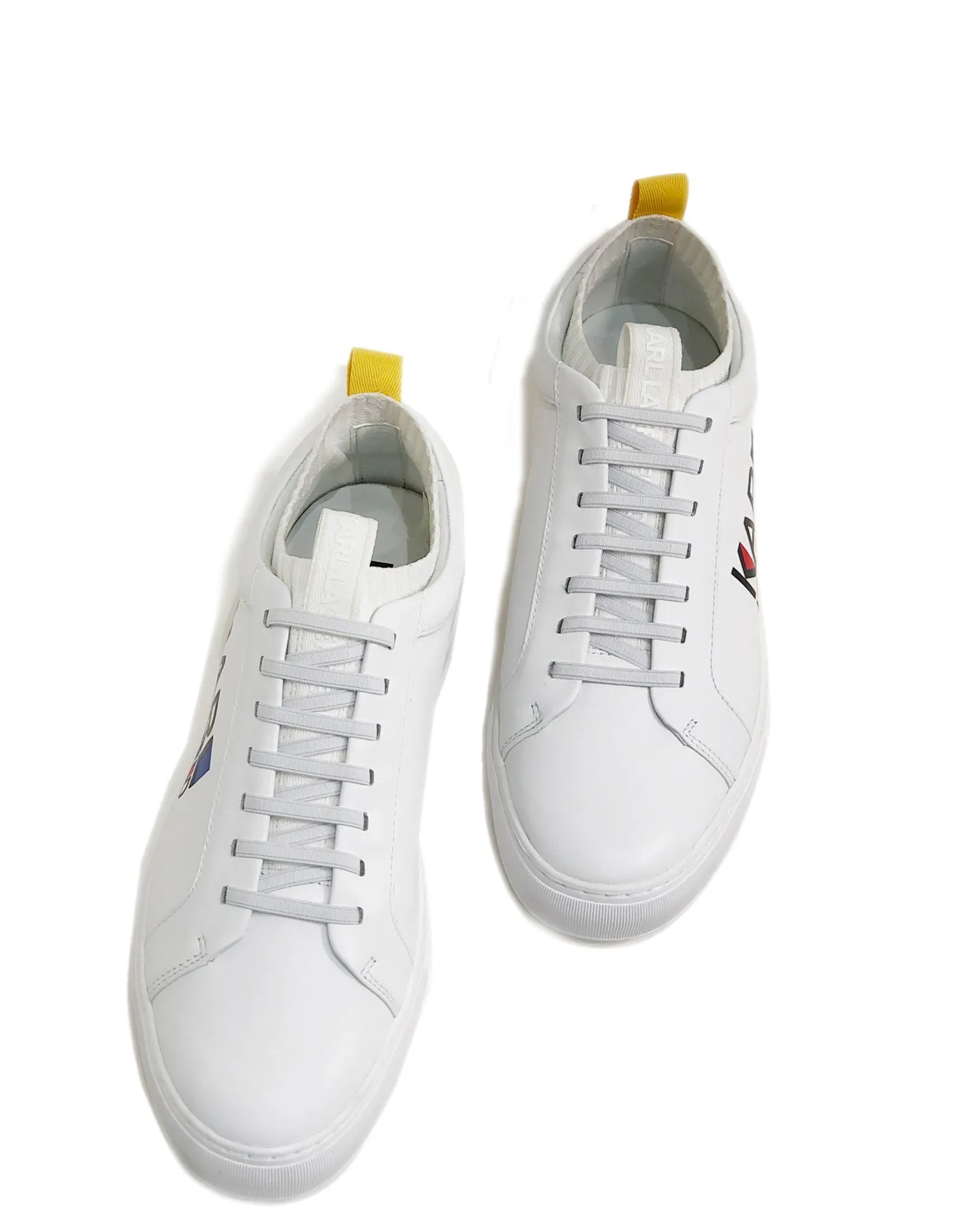 Logo White Sock Trainer
