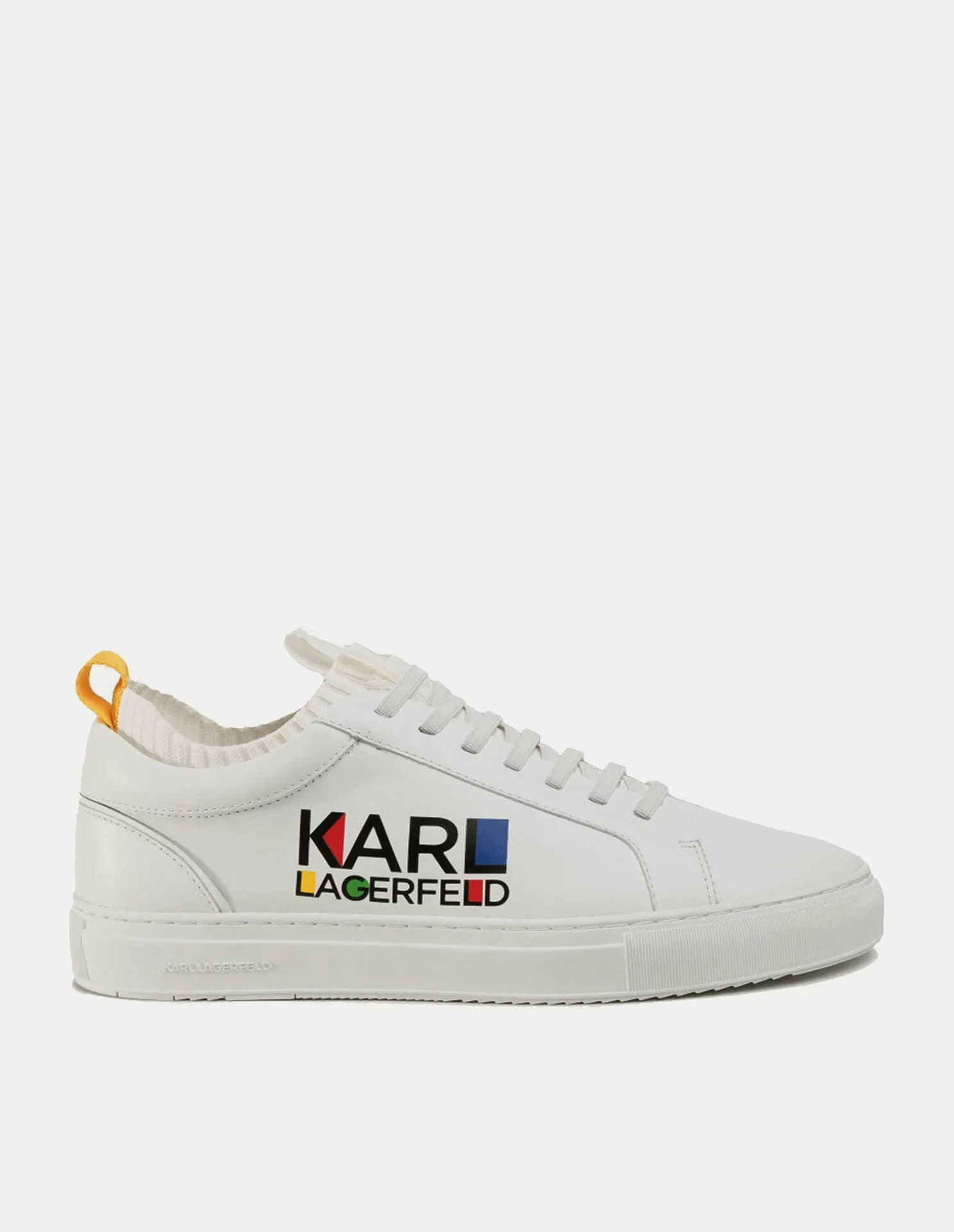 Logo White Sock Trainer