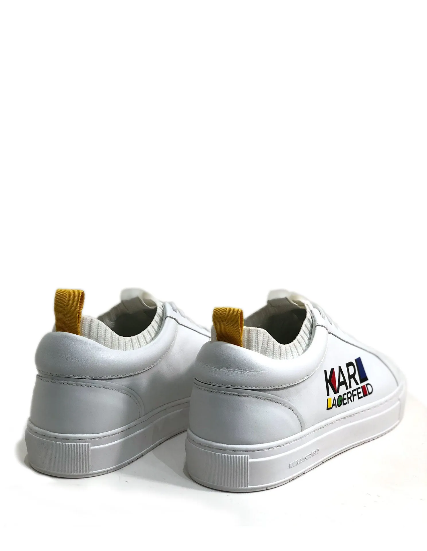 Logo White Sock Trainer