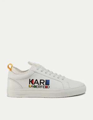 Logo White Sock Trainer