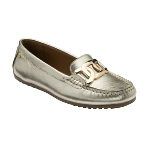 Lotus Martino Gold Leather Loafer