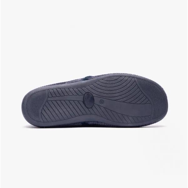 Lotus SHELDON Mens Full Slippers Navy