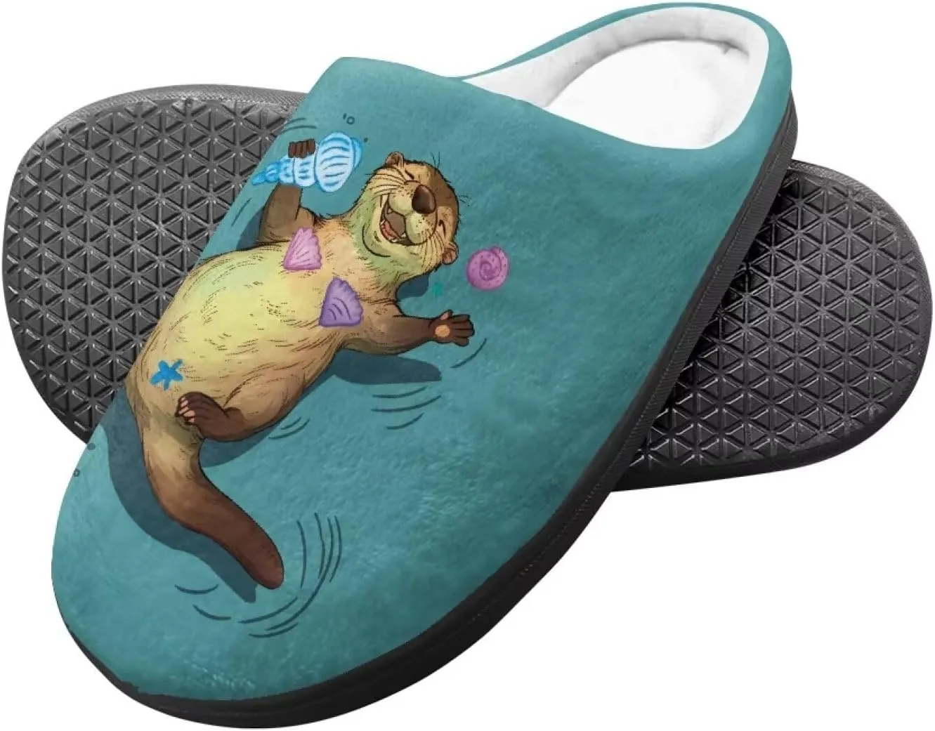 Lotusorchid Kids Slipper for Girls, Boys House Slipper Bedroom Slipper Warm Memory Foam Sleep Slipper Cozy Soft Winter Slipper