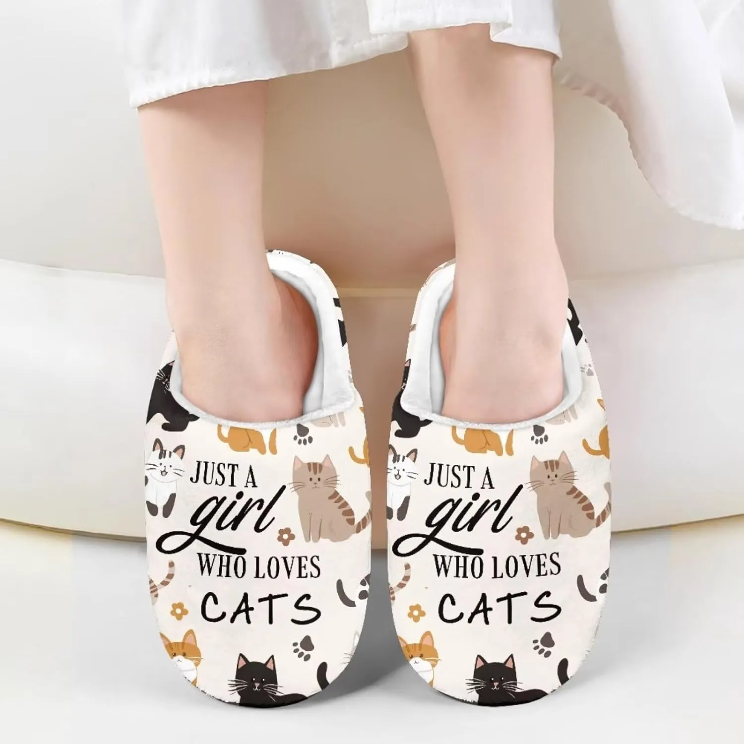 Lotusorchid Sleep Slipper for Kids, Warm Cozy Girls Bedroom Slipper Memory Foam House Slipper for Boys, Non Slip House Shoes Indoor Outdoor