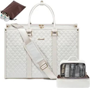 LOVEVOOK Travel Duffle Bag - Weekender & Overnight Bag for Women with Toiletry & Laptop Compartments