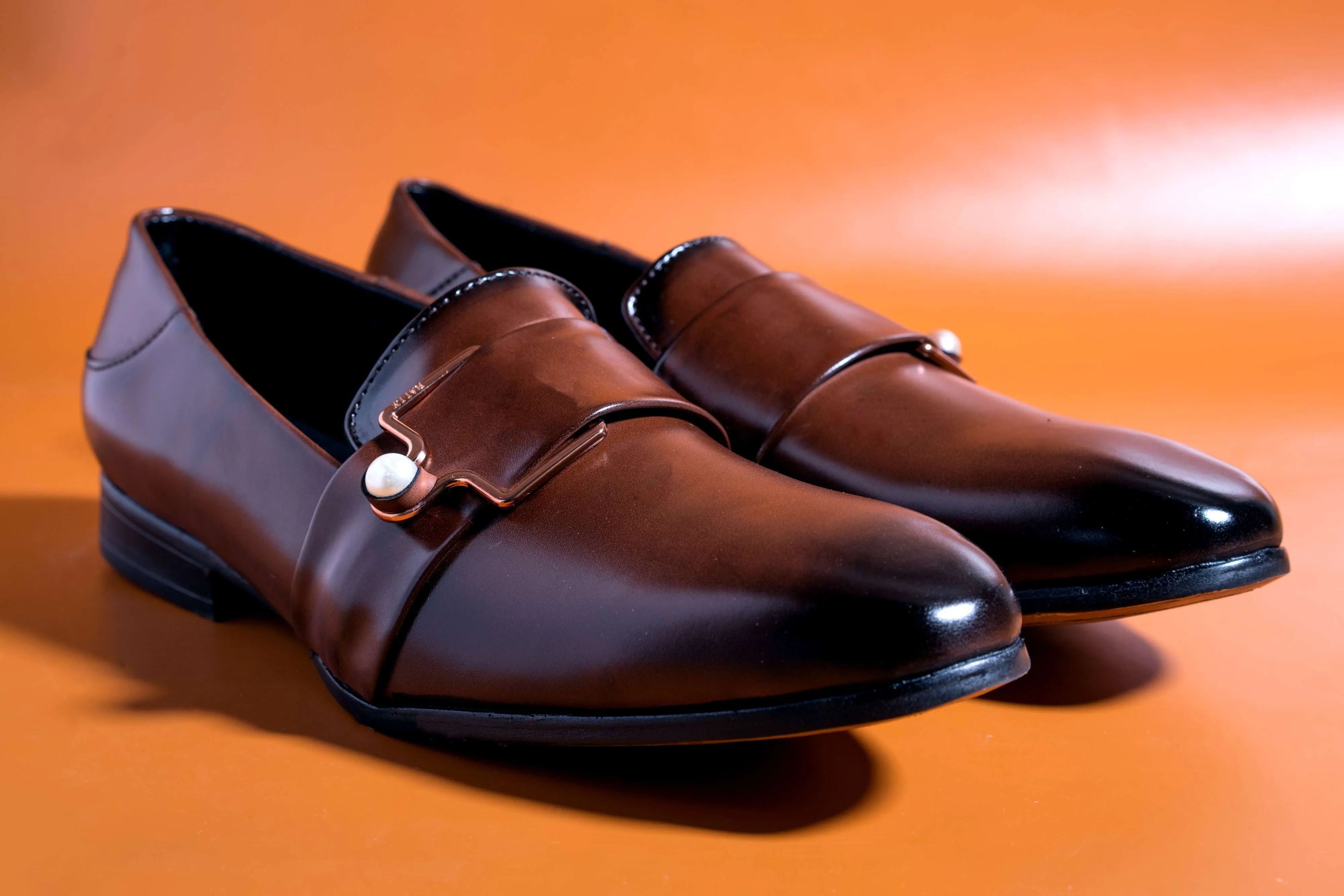 Luxury Design Brown Party Wear Premium Quality Loafer For Men-JonasParamount