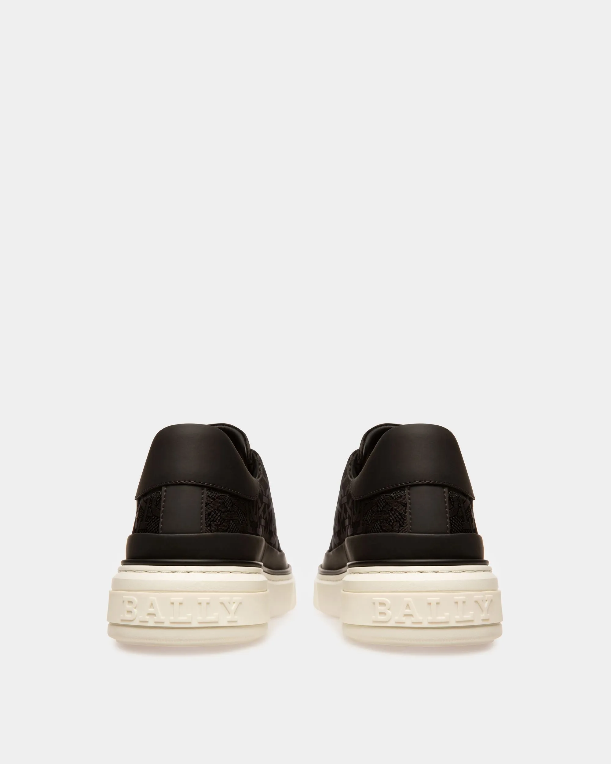 Maily Fabric Sneakers In Black