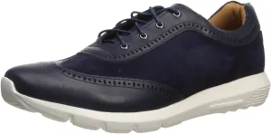 Marc Joseph New York Men's Leather Extra Lightweight Technology Fashion Wingtip Sneaker