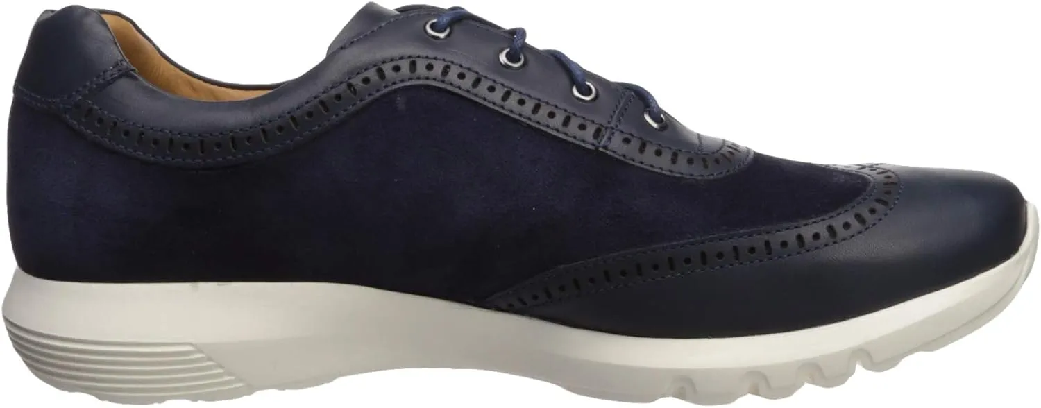 Marc Joseph New York Men's Leather Extra Lightweight Technology Fashion Wingtip Sneaker