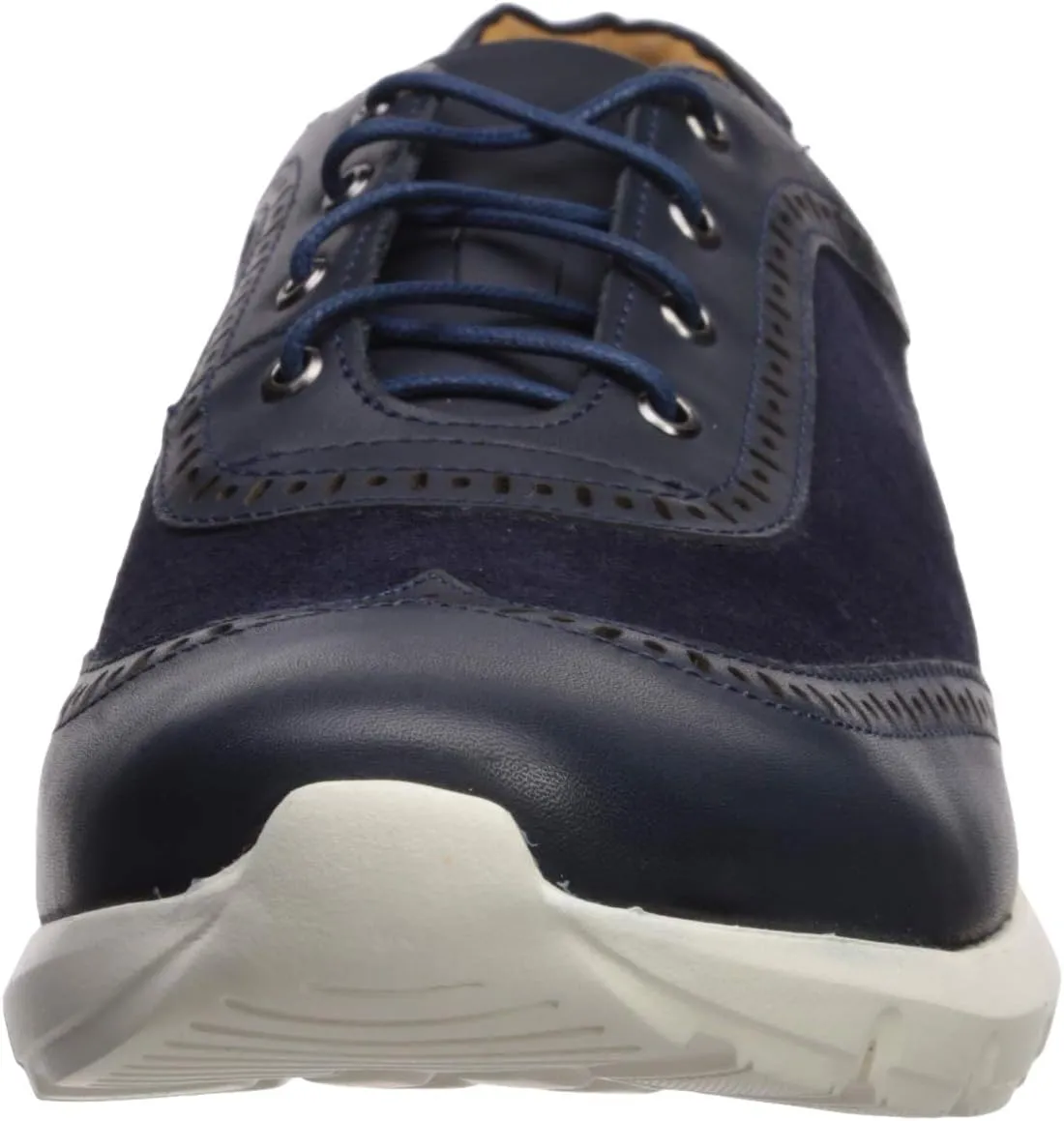 Marc Joseph New York Men's Leather Extra Lightweight Technology Fashion Wingtip Sneaker