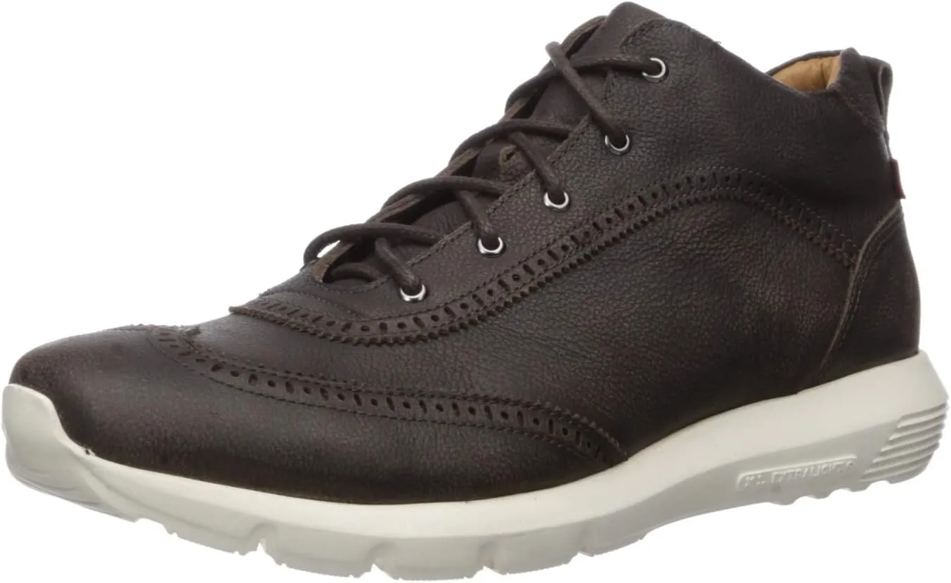 MARC JOSEPH NEW YORK Men's Leather Extra Lightweight Woven Ankle Boot Wingtip