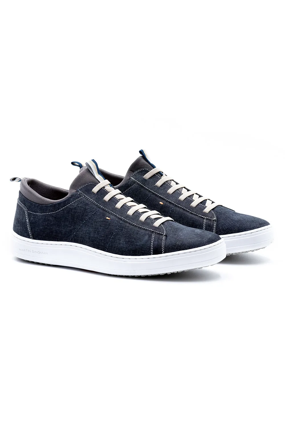 Martin Dingman Cameron Sneaker Navy Nubuck