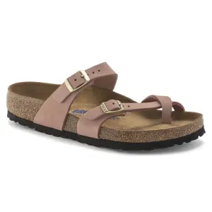 Mayari Old Rose Nubuck Soft Footbed