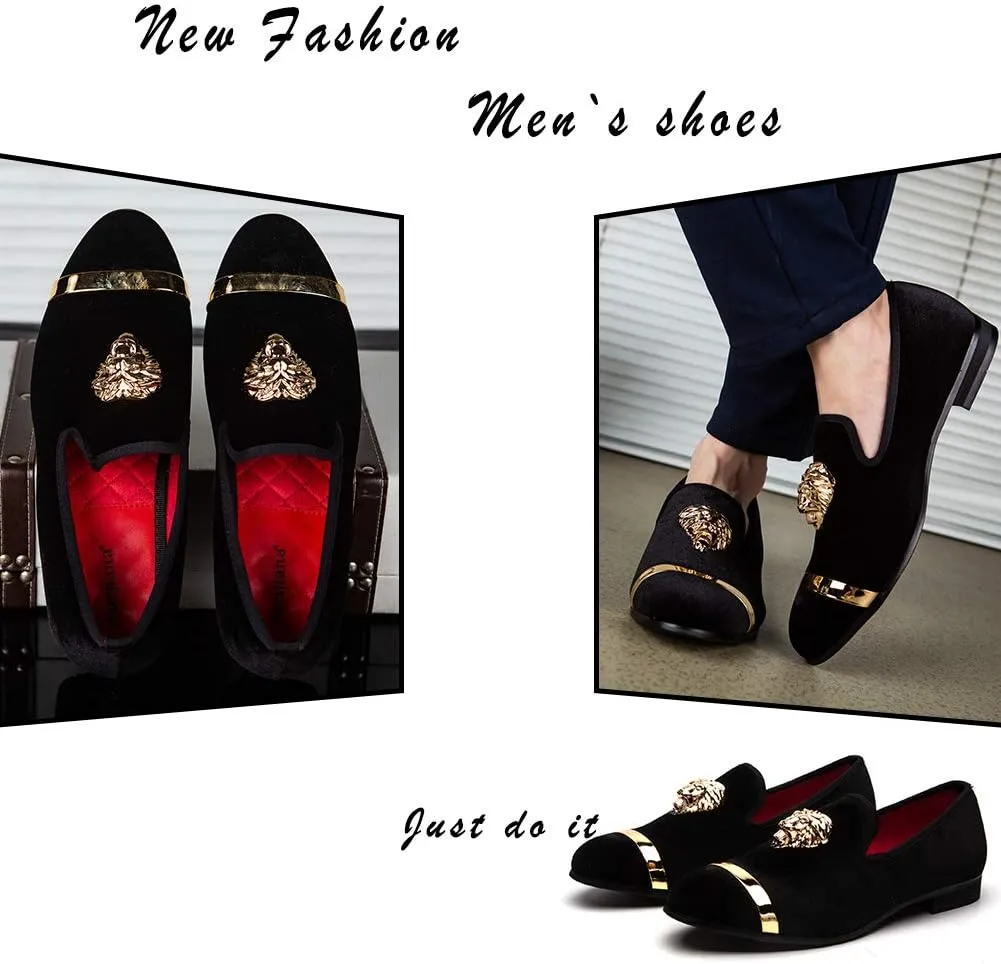 Meijiana Men Loafers Men Luxury Wedding Dress Shoes Fashion Party Shoes for Men