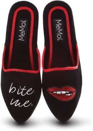 MeMoi Women's Bite Me Closed Toe Slippers