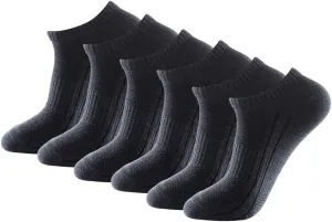 Men's Anti Odor Sweat Wick Quick Dry Cotton Casual No Show Short Sports Socks