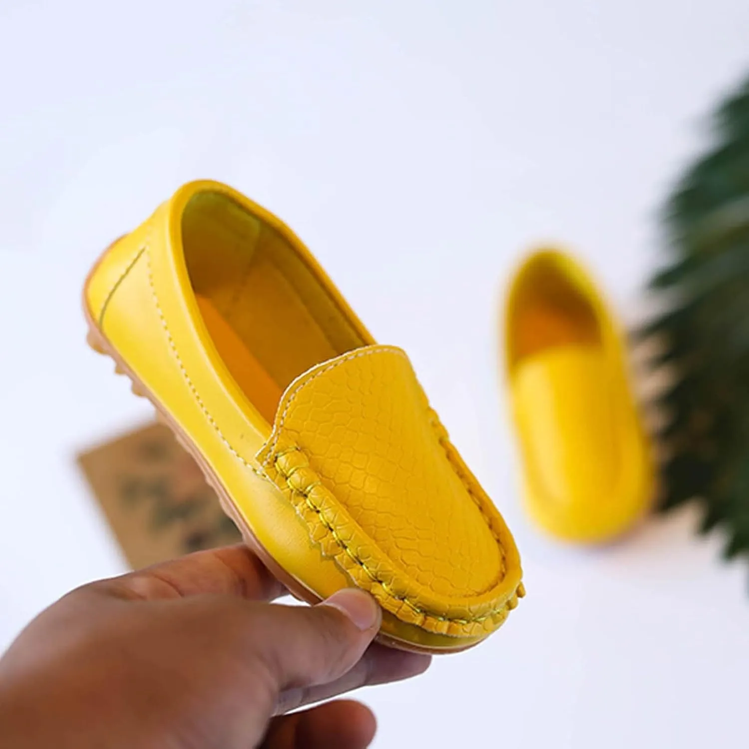 Men's Casual Dress Sneakers Toddler Little Kid Boys Girls Soft Slip On Loafers Dress Flat Shoes Boat Shoes Casual