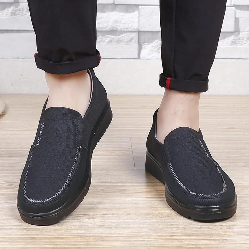 Men's Casual Loafer Breathe Business Slip On Non-Slip Soft Sole Shoe Comfort Lightweight Driving Travel Walking Flat