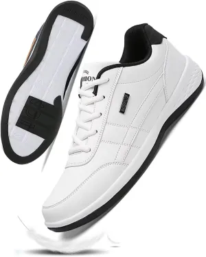 Men's Fashion Lightweight Comfortable Shoes Outdoor Casual Lace-up Shoes, Men's Non-Slip Breathable Walking Sneaker