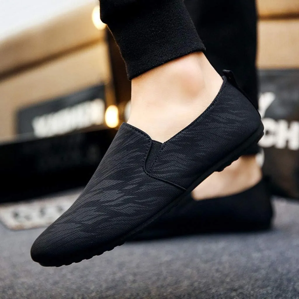 Men's Fashion Versatile Walking Shoes Breathable Casual Comfortable Walking Sneaker Casual Elderly Lace Up Shoes