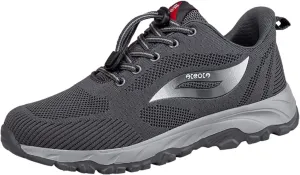 Men's Fashion Versatile Walking Shoes Comfortable Breathable Stretch Canvas Slip on Sneaker Memory Foam Sneaker