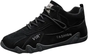 Men's Lightweight Non Slip Barefoot Shoes Lace Up Comfortable Light-Weight Shoe Men's Comfortable Canvas Shoes