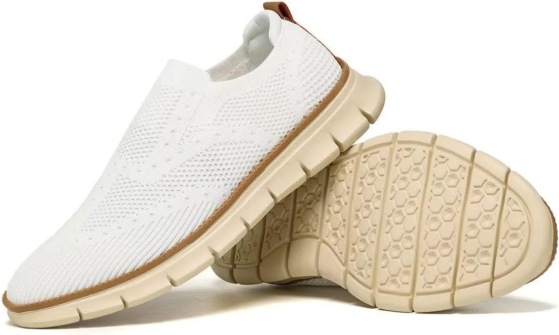Men's Oxfords Lace-Up Lightweight Casual Walking Shoes Fashion Sneakers Shoes