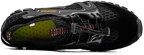 Mens Quick Dry Water Shoes, Mesh Hiking Trekking Outdoor Aqua Footwear, Camping, River Creek, Rainforest Hike,Beach