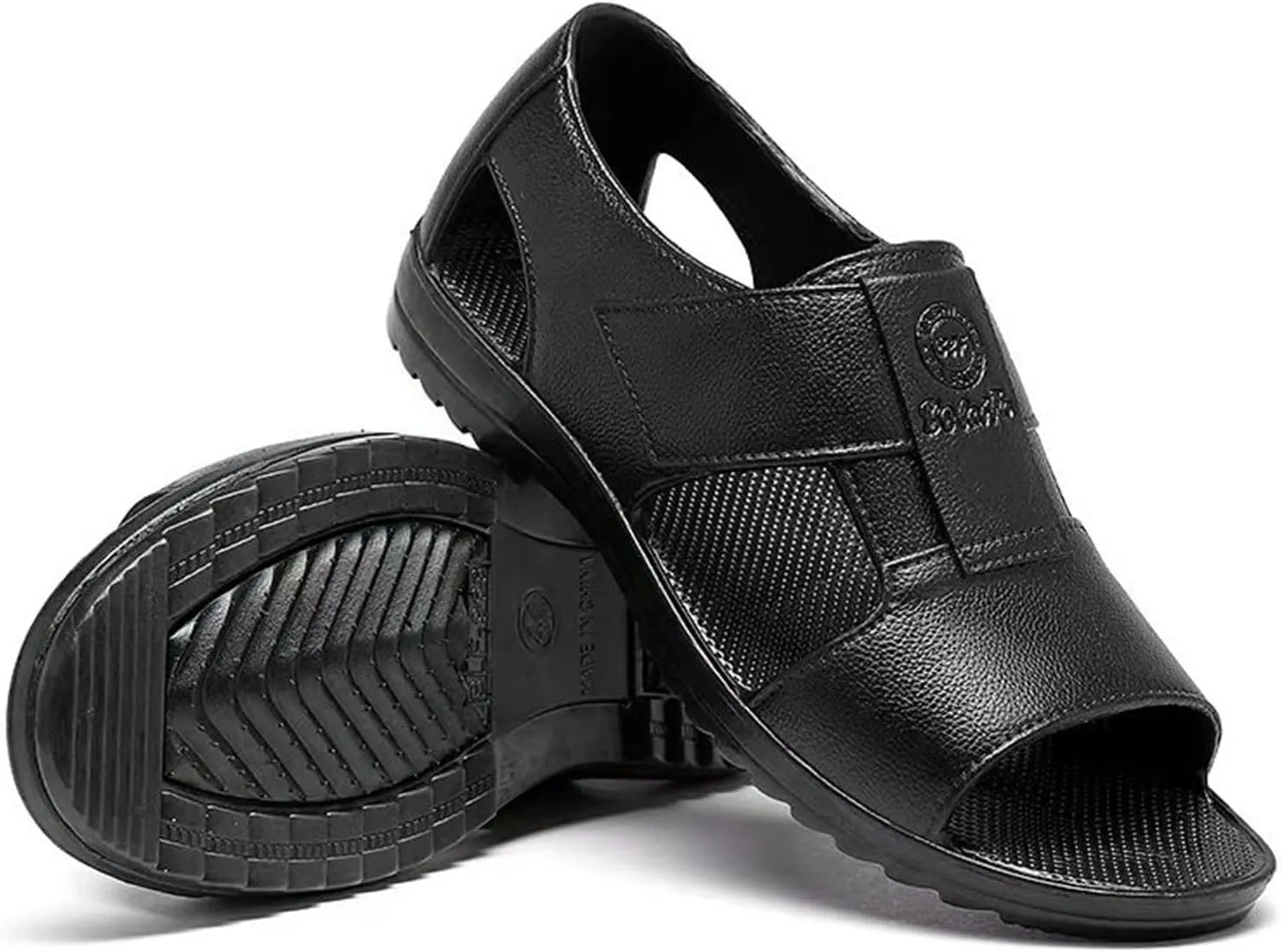 Men's Sandals Summer Casual Soft Sole Non-slip Wear-resistant Beach Shoes