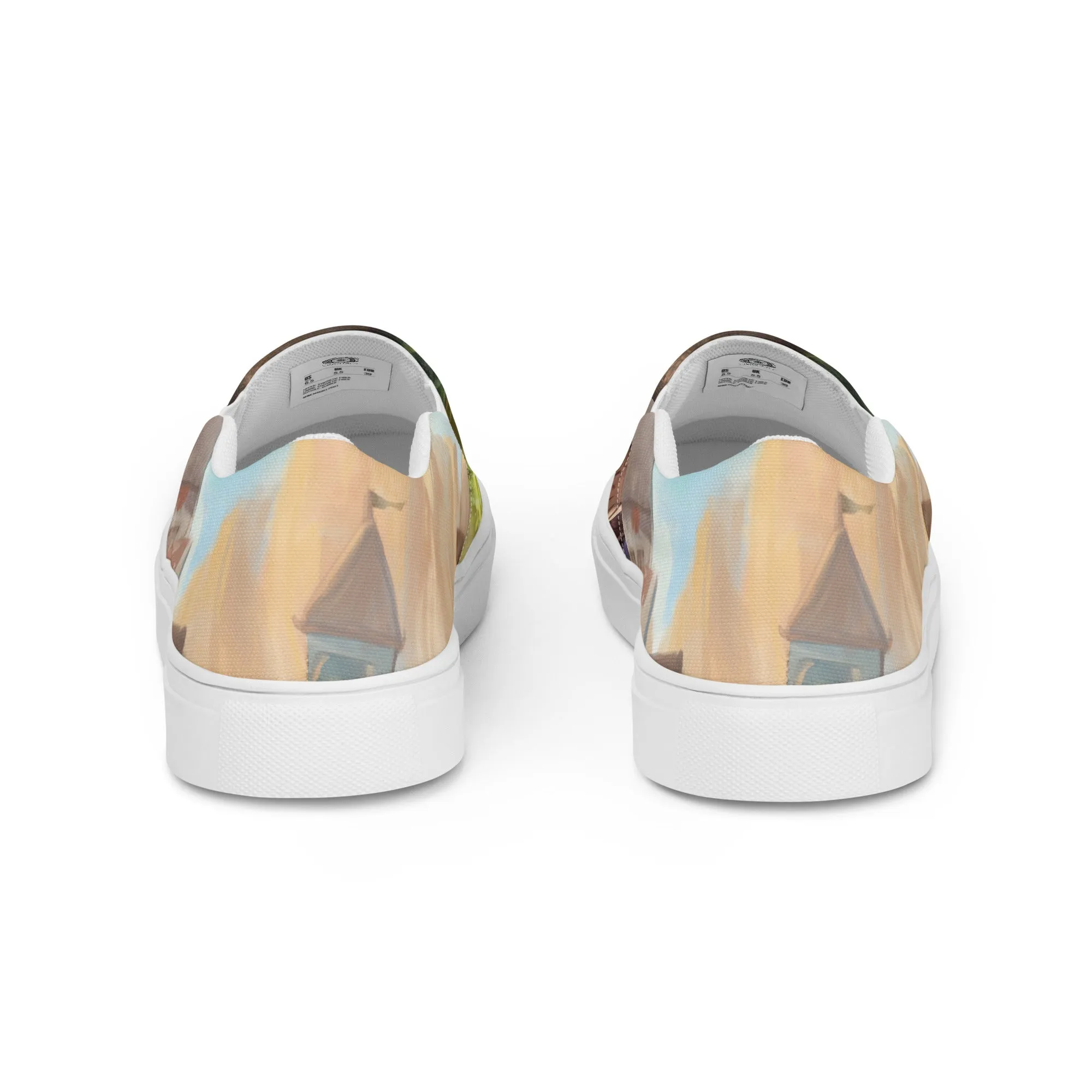 Men’s Slip-On Canvas Shoes "Surrounded"