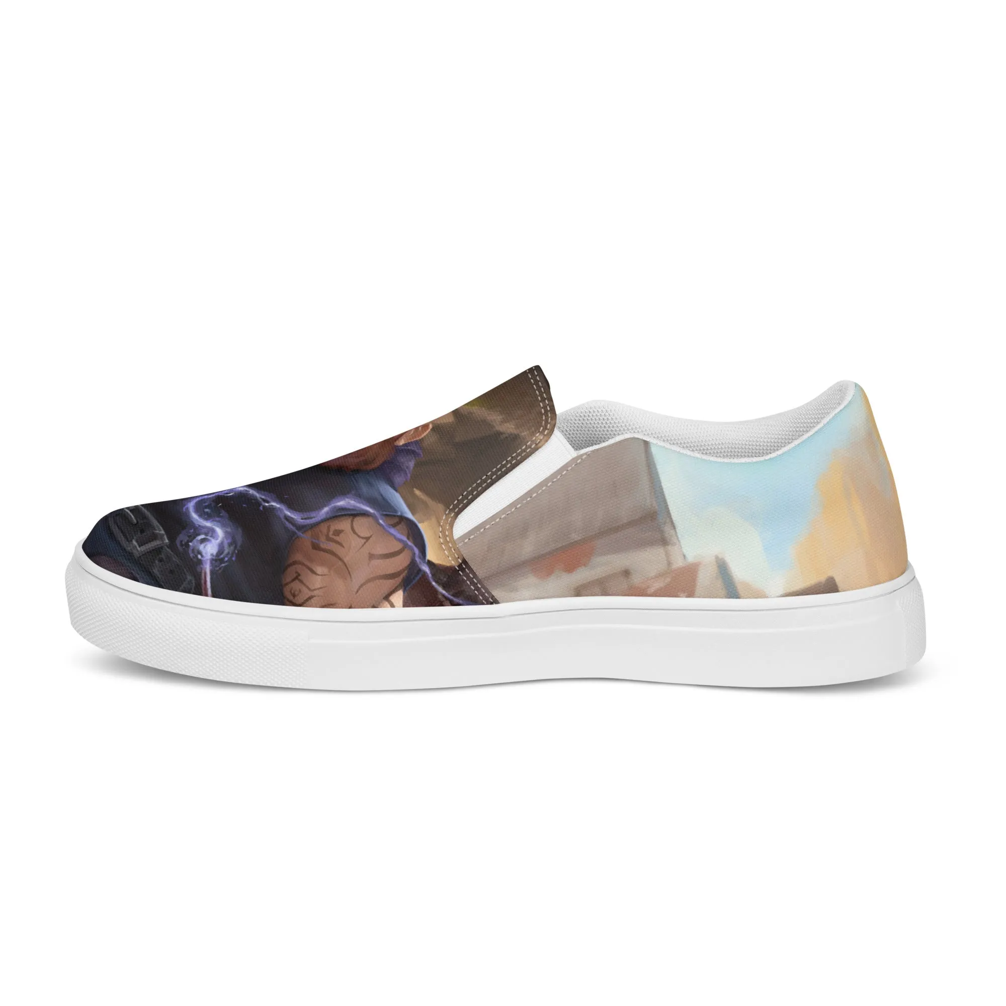 Men’s Slip-On Canvas Shoes "Surrounded"