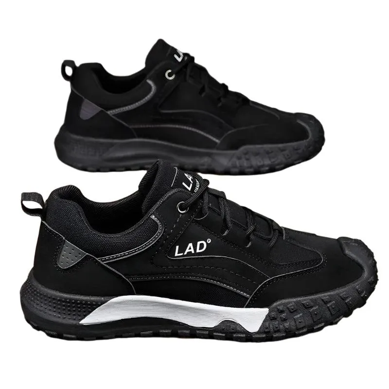 Men's Stylish Biker Lightweight Ankle Winter Sneakers with Durable Shaft  Boots