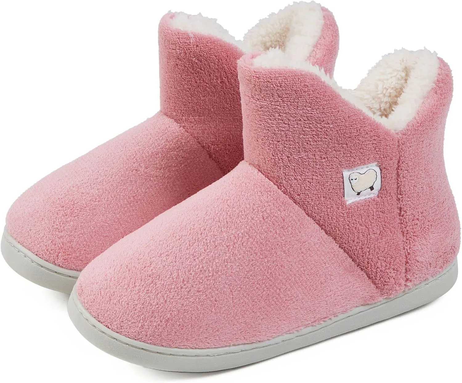 Mens Womens Comfort Slippers Plush Lining Winter Booties Slipper Memory Foam House Shoes Warm Boots Slippers