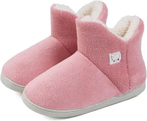 Mens Womens Comfort Slippers Plush Lining Winter Booties Slipper Memory Foam House Shoes Warm Boots Slippers