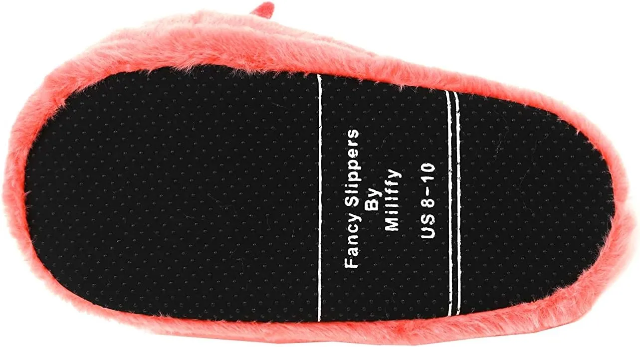 Millffy Women Cute Plush Pitaya Mangosteen Fruit Avocado Slipper Pineapple Bedroom Slippers for Girls Boys