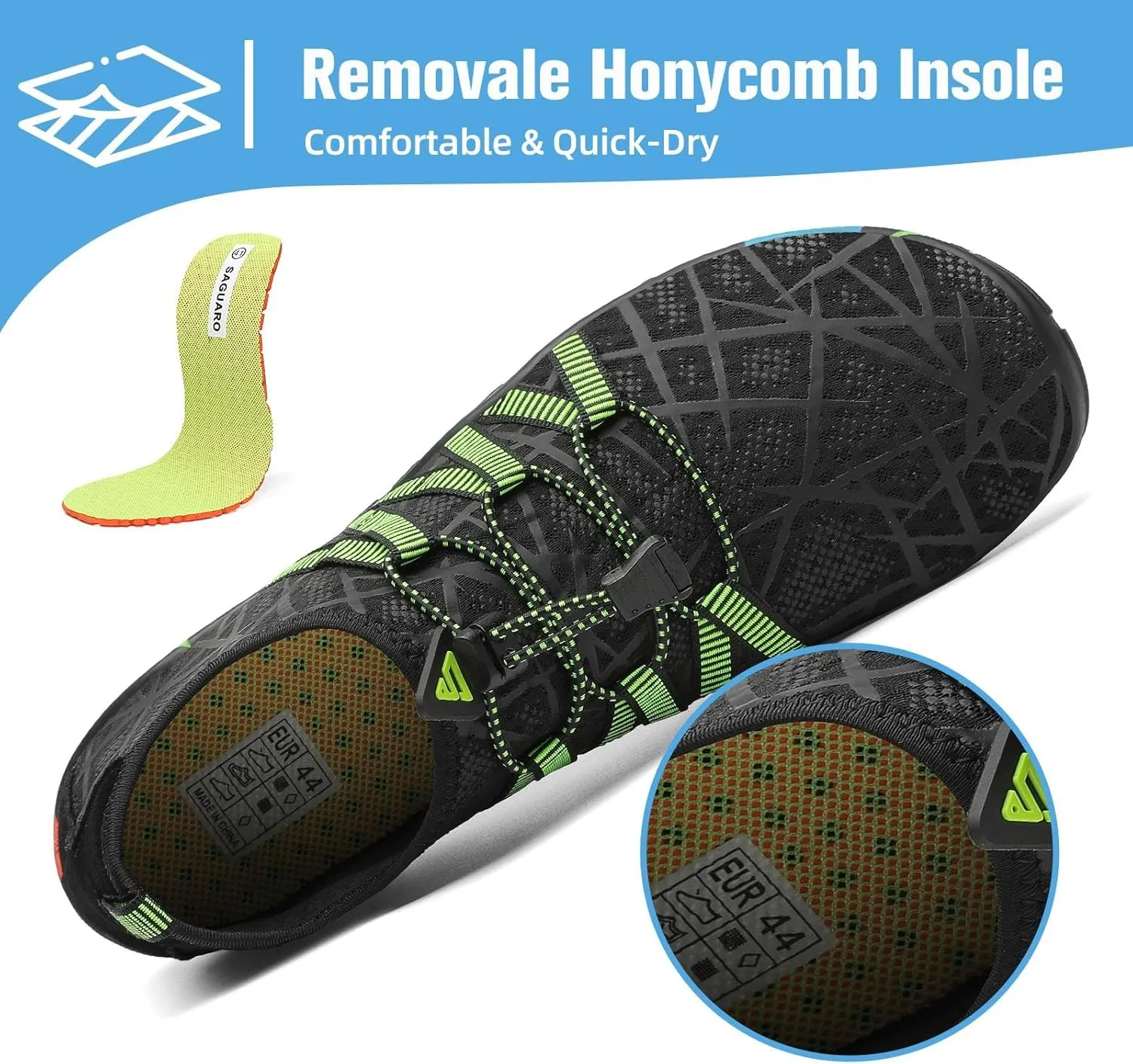 Mishansha Water Shoes for Women Men Barefoot Beach Shoe Quick Dry Aqua Swim Socks for Surfing Yoga Size 4.5-15 Women/3-13.5 Men
