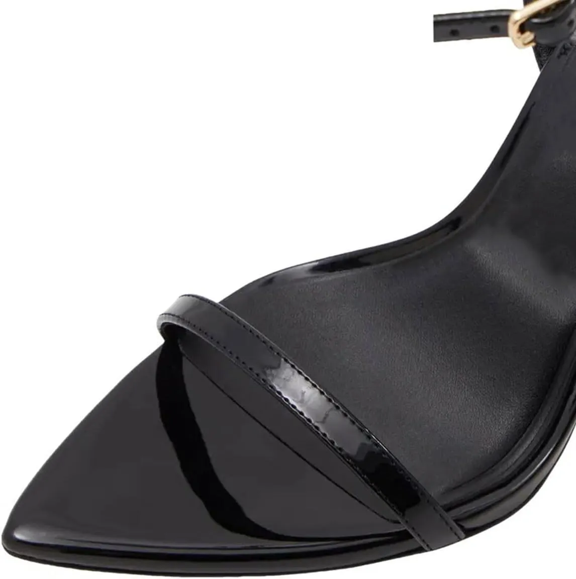 miss left Womens Sexy Open Pointed Toe Stiletto High Heel Sandals Slim Ankle Strap Buckle Cocktail Party Club Dress Shoes Size 4-16 US
