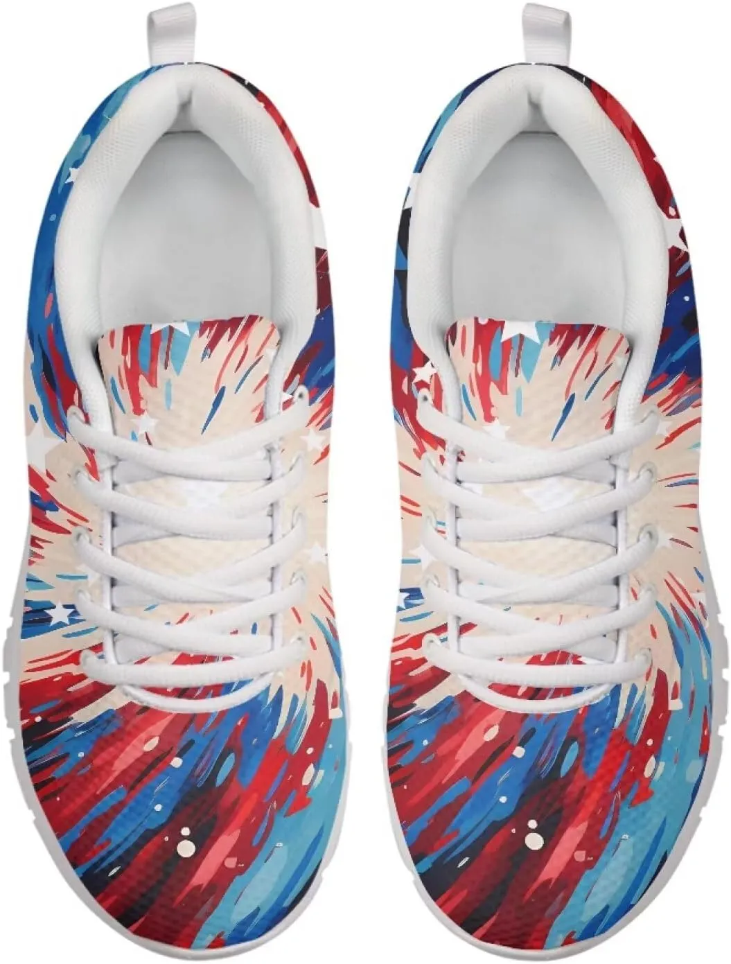 Modysero Shoes for Women Soft Lightweight Print Sneaker Running Walking Outdoor Casual Womens Shoes