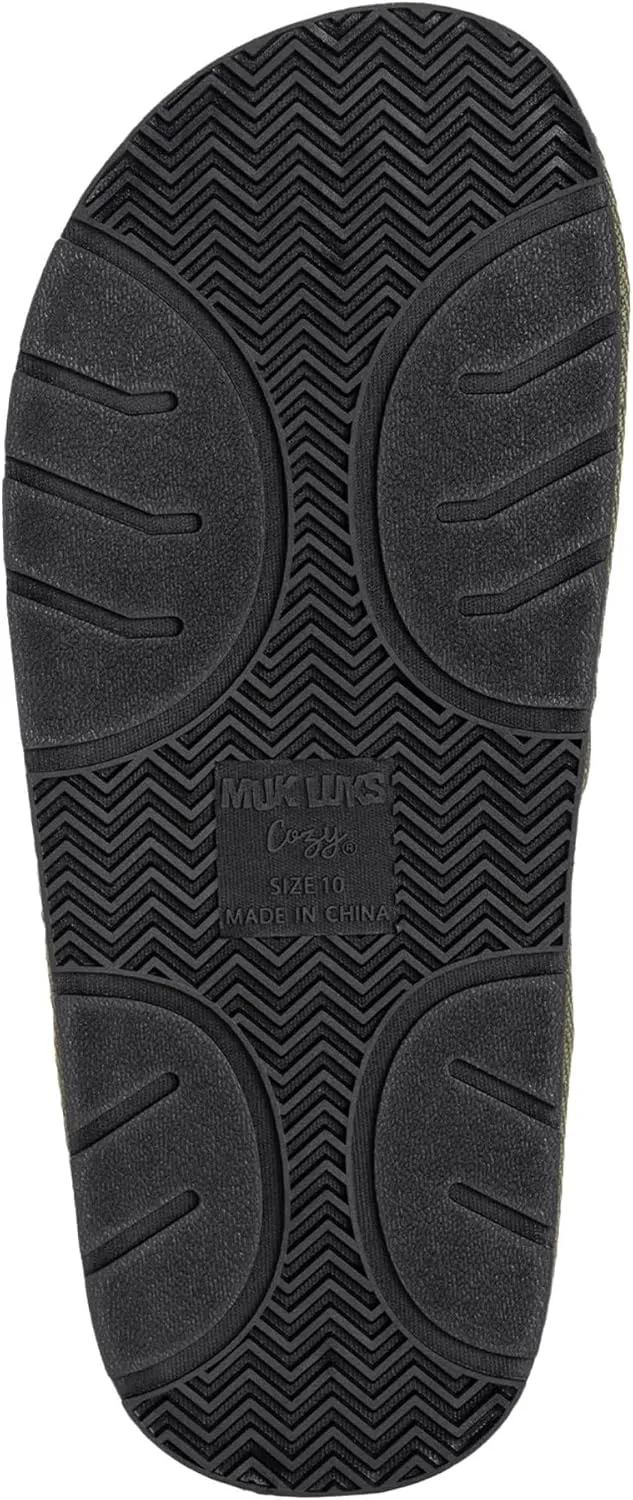 MUK LUKS Men's Grant Quilted Scuff Slipper
