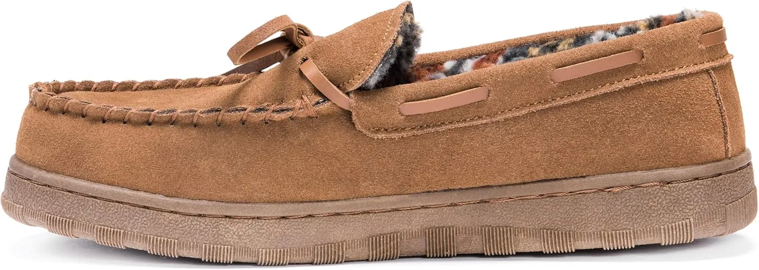 MUK LUKS Men's Paul Slipper, Multi Colors
