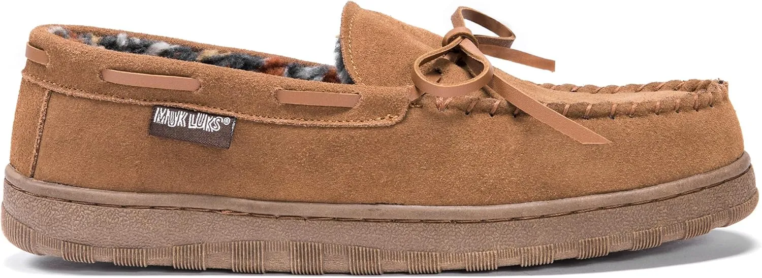 MUK LUKS Men's Paul Slipper, Multi Colors