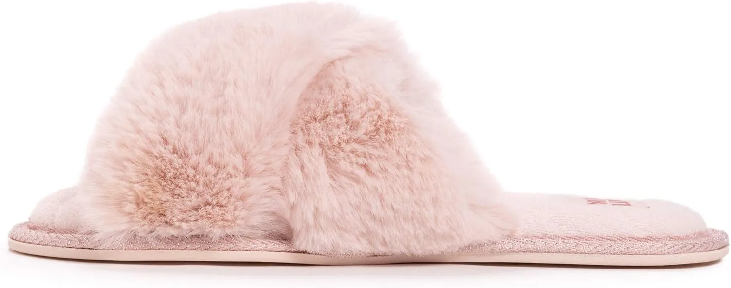 MUK LUKS Women's Perley Criss Cross Slipper